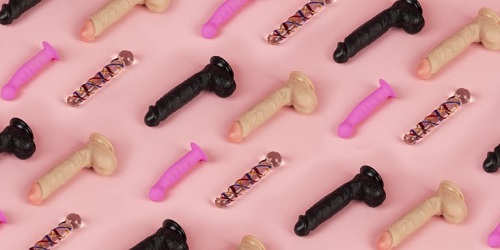 Foto de unos cuantos dildos